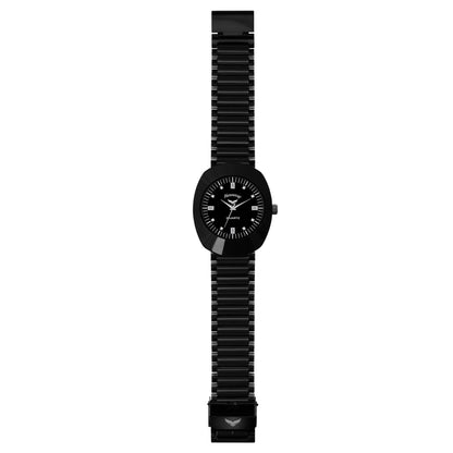 Black Shadow Analog Watch For Man