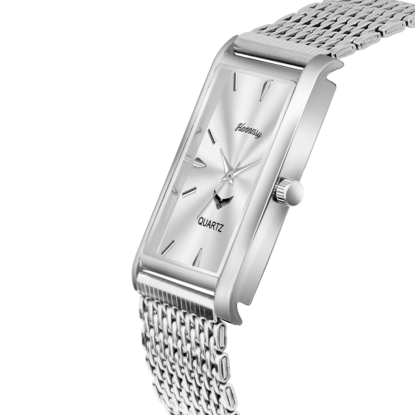 Silver Sleek Analog Watch For Men