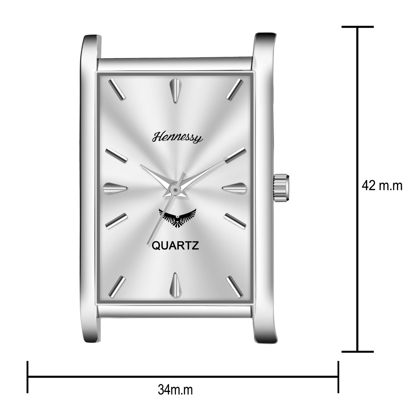 Silver Sleek Analog Watch For Men