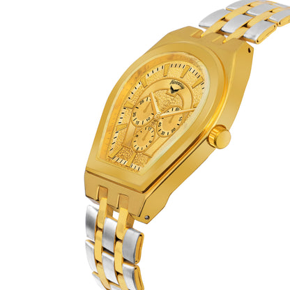 Twin Tone Analog Watch For Men