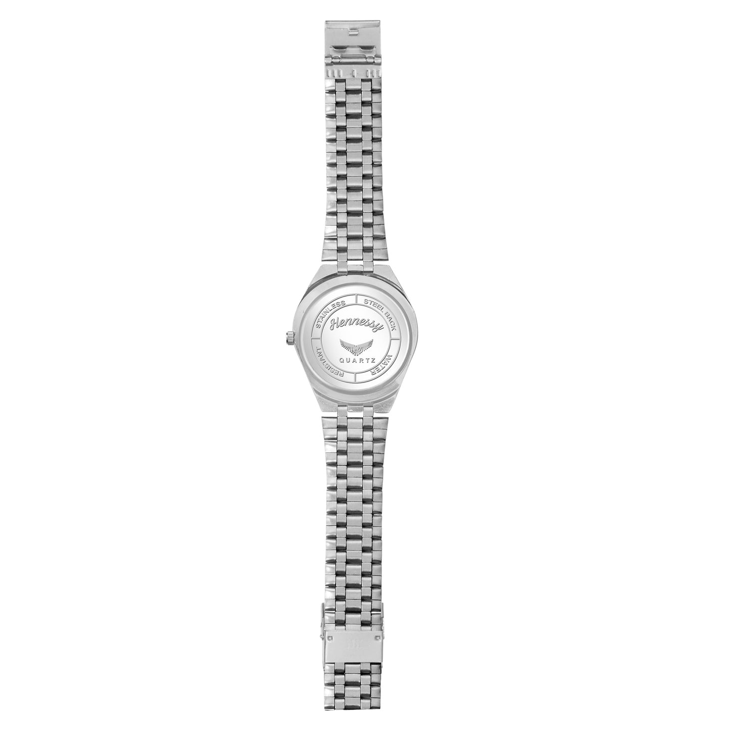 Silver Steel Serenity Analog Watch For Men