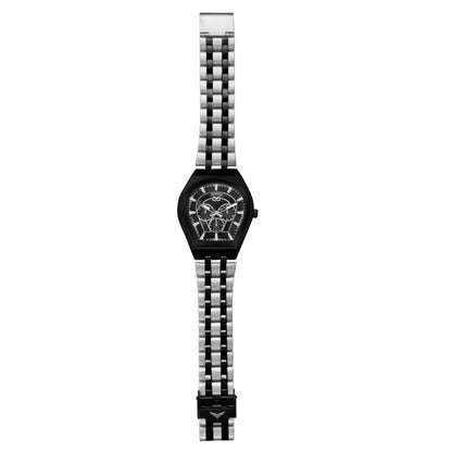 Black Diamond Analog Watch For Men