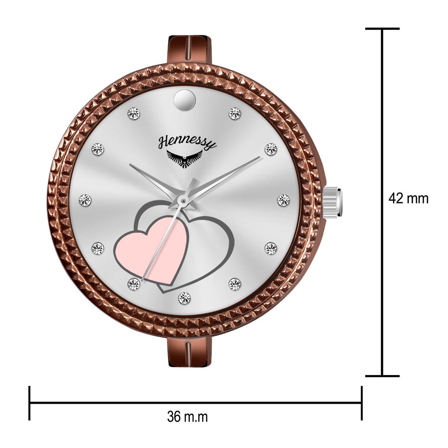 Hazelnut Harmony Analog Watch For Women