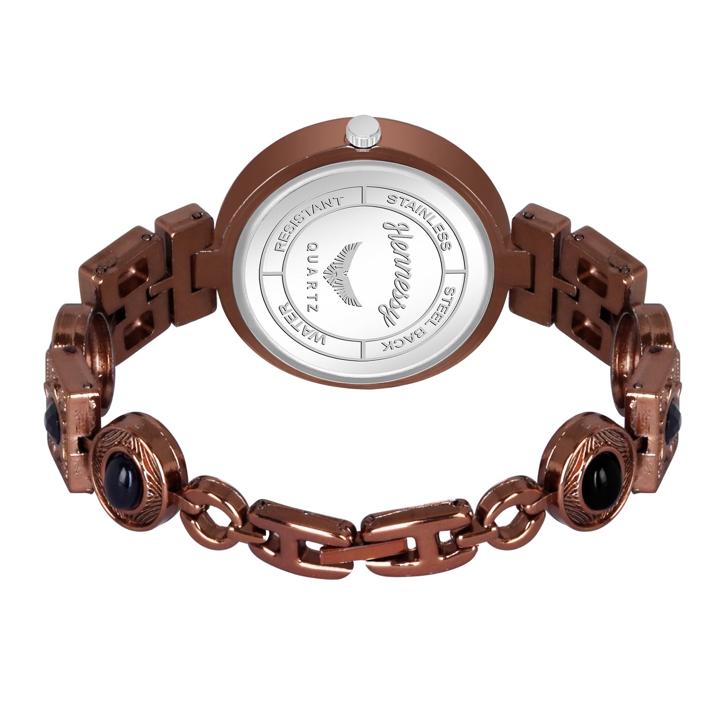 Hazelnut Harmony Analog Watch For Women