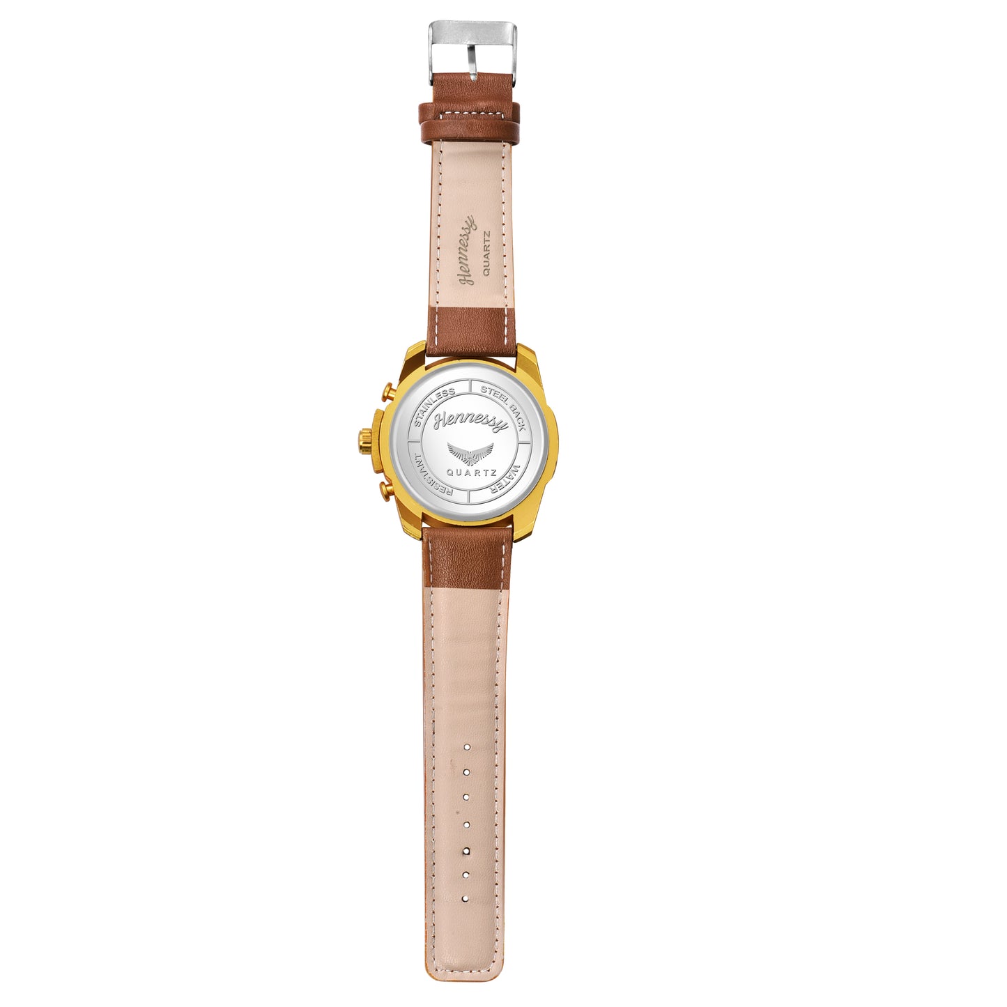 Caramel Gold Analog Watch For Men