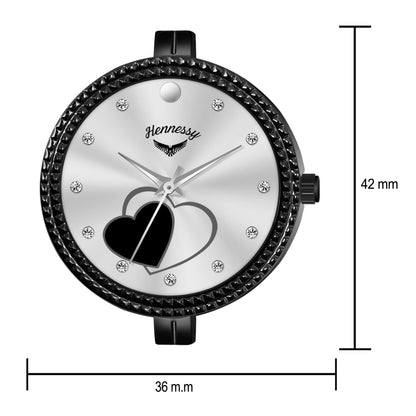 Black Pearl Analog Watch Forwomen