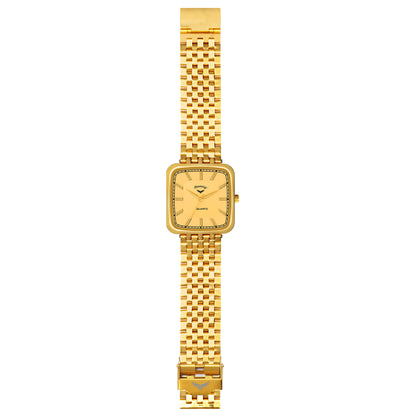 Luxe Gold Classic Analog Watch For Men