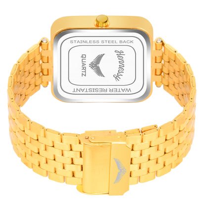 Luxe Gold Classic Analog Watch For Men