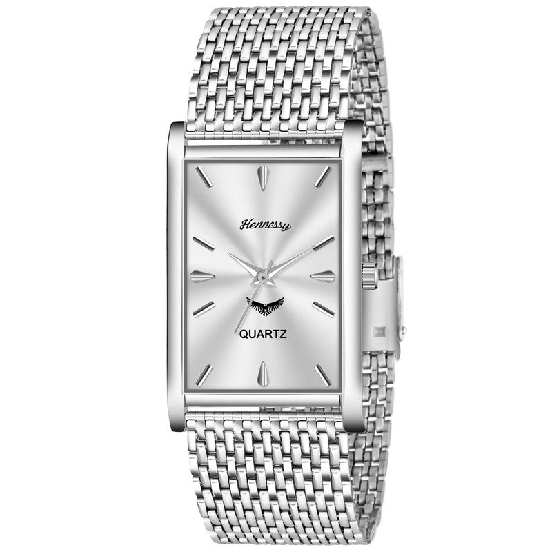 Silver Sleek Analog Watch For Men