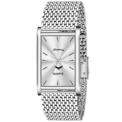 Silver Sleek Analog Watch For Men