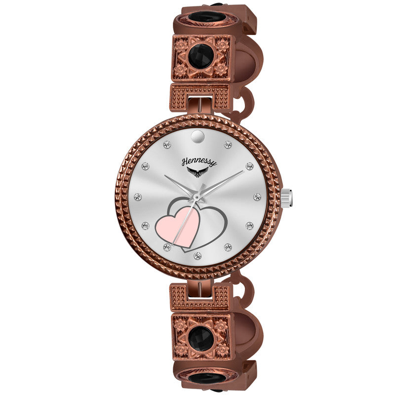 Hazelnut Harmony Analog Watch For Women