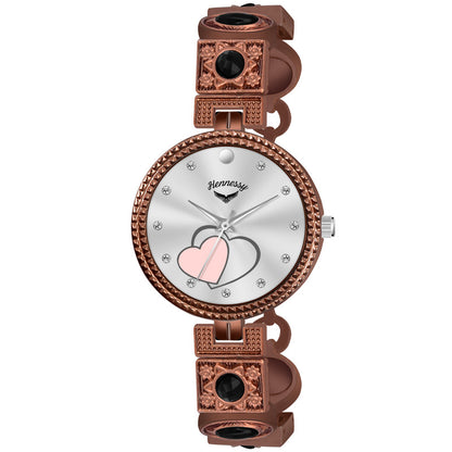 Hazelnut Harmony Analog Watch For Women