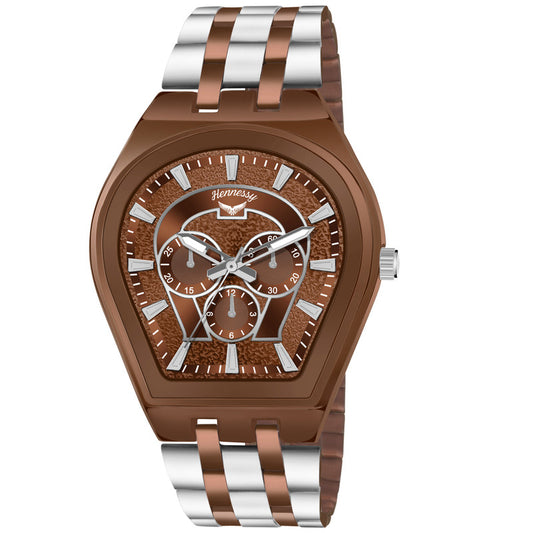 Copper Cascade Analog Watch For Men