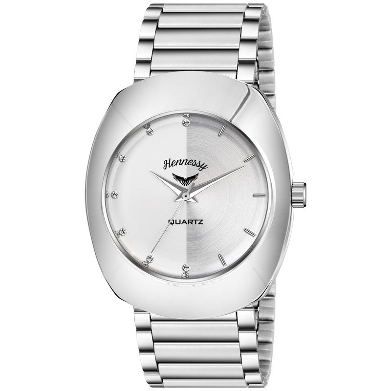 Stellar Silver Odyssey Analog Watch For Man